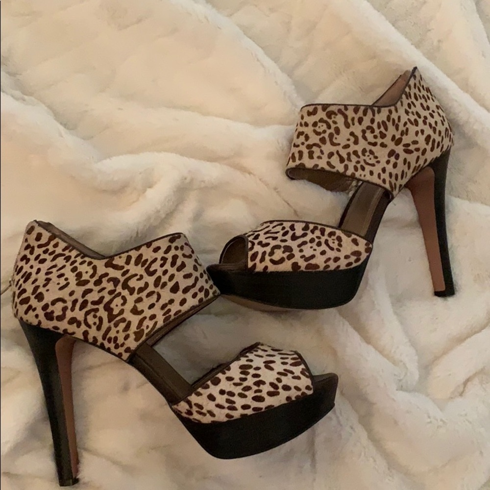 BCBG Open Toe Heels